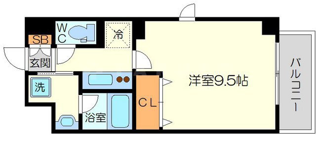 HK Residenceの間取り