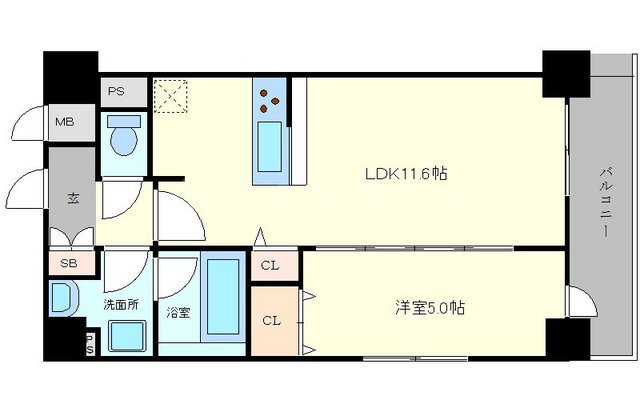 ウルバーノイリスの間取り