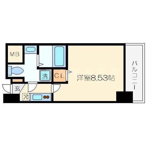 SERENiTE日本橋SUDの間取り