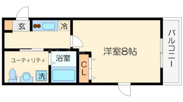 パークヒルズ新大阪will（パークヒルズ新大阪ウィル）の間取り