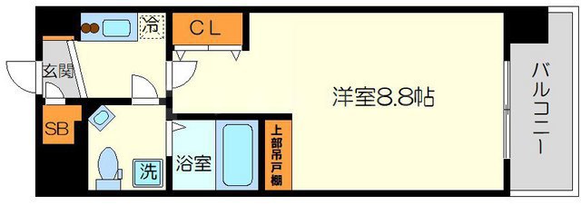 CASSIA十三の間取り