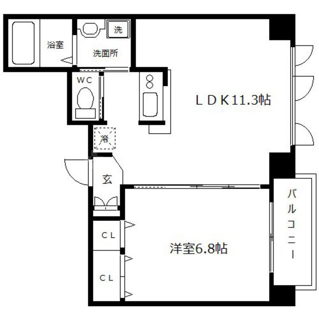 マルベリーモラダの間取り