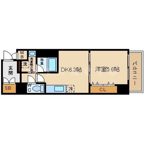 ベルフォーレ イガの間取り