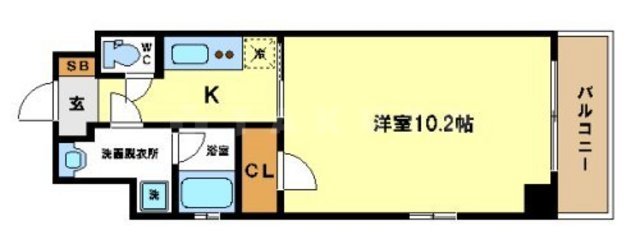 フレンシアノイエ内本町の間取り