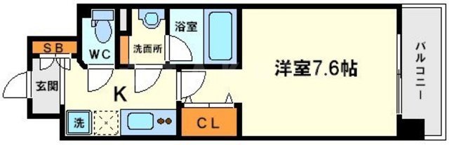 レジュールアッシュJUSOの間取り