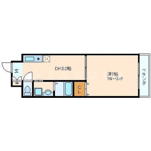 シビラ柴島の間取り