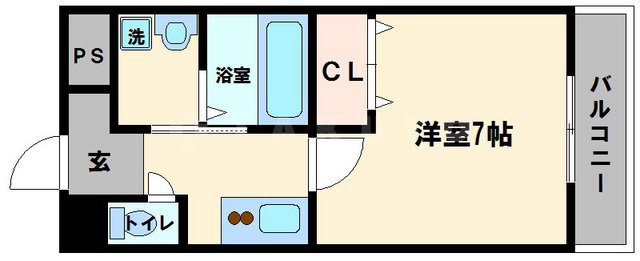 パーラム淡路の間取り