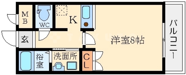 NLC新大阪の間取り