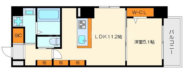 BRAVE北新町の間取り