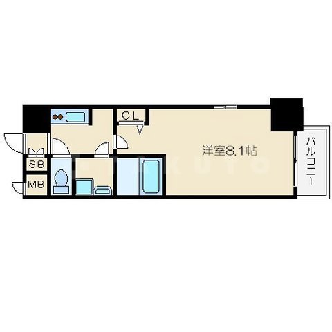 レオンコンフォート本町東の間取り