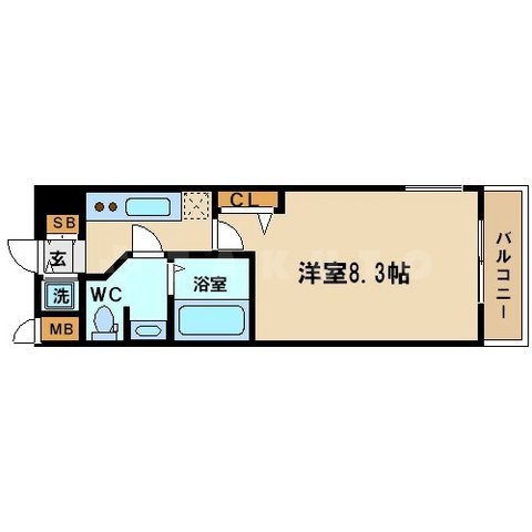 レオンコンフォート本町東の間取り
