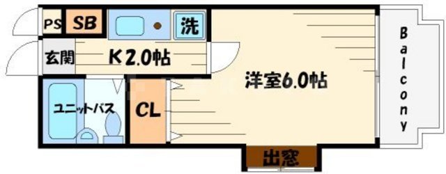 セレッソコート大阪城前の間取り