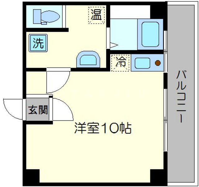 大島紬ビルの間取り