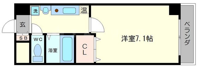 コンセール裕恵の間取り