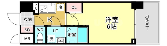 エスリードレジデンス大阪グランノースⅡの間取り
