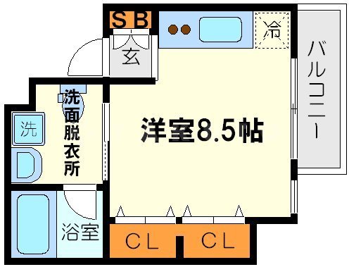 フロンティアゲート淀川の間取り