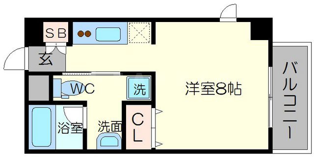 フロンティアゲート淀川の間取り