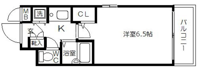 プレサンス内本町の間取り
