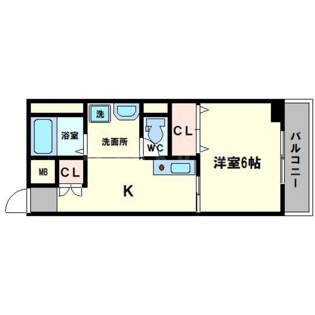 日生ロイヤルマンション十三の間取り