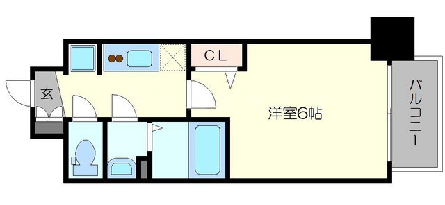 プレサンス新大阪ストリームの間取り