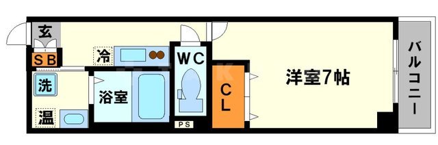 IF柴島の間取り
