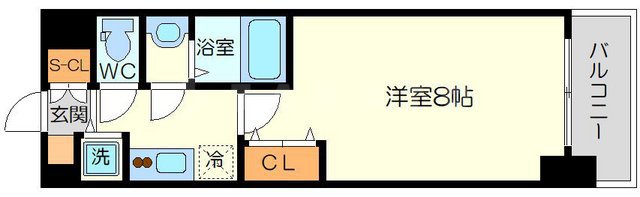 スプランディッド新大阪EASTの間取り