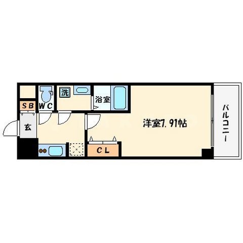 アーデン谷町の間取り