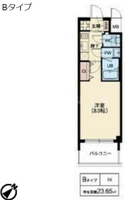 スプランディッド十三本町の間取り