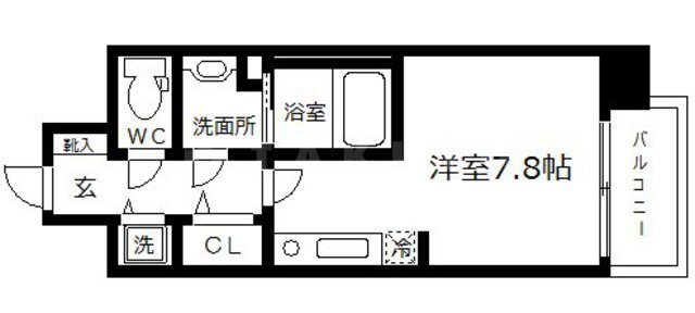 BLAU本町東(旧BPRレジデンス本町東)の間取り