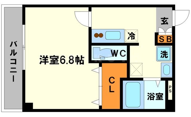 IF柴島の間取り