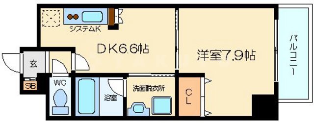 アーバネス淀川の間取り