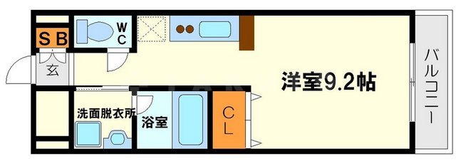 アーバネス淀川の間取り