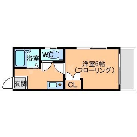 東三国の完工年月(1998年3月)築の賃貸マンションの間取り