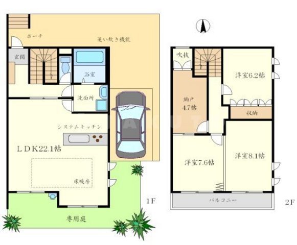 2/30 間取
