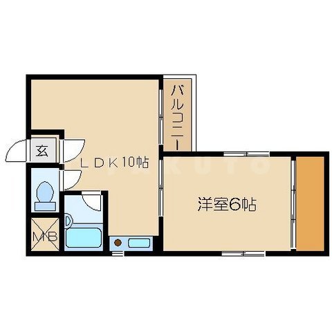 サンシャイン御幸の間取り