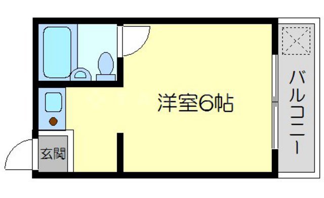 新大阪ロイヤルハイツの間取り