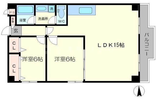 イデア新大阪の間取り
