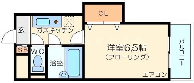 東三国の完工年月(1998年3月)築の賃貸マンションの間取り