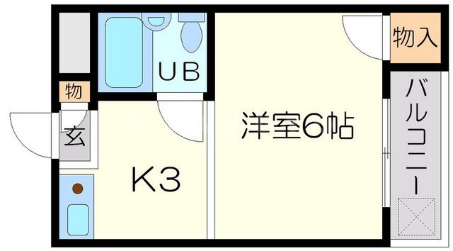 メゾンソレイユの間取り