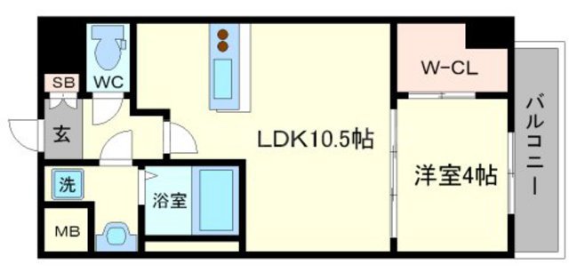 ファーシル東三国の間取り