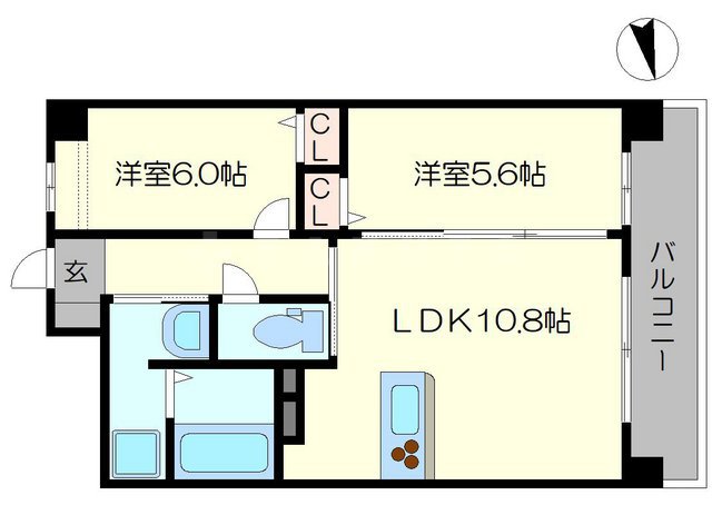 ベルウッド加島Ⅴの間取り