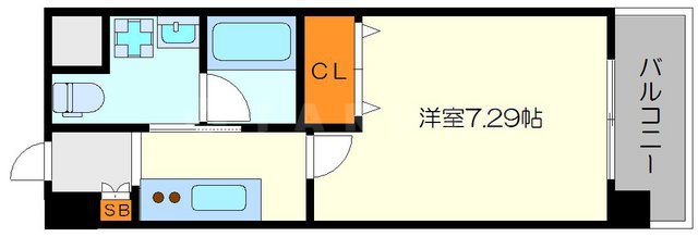 エルプレイス東三国の間取り