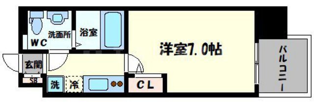 セレニテ三国プリエの間取り