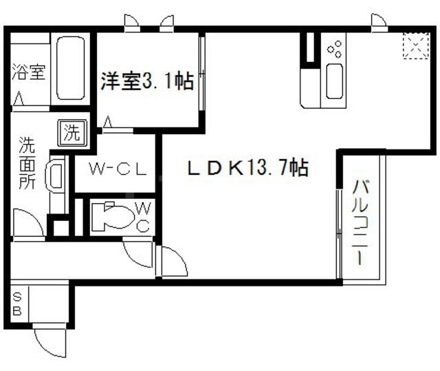 クオーレの間取り