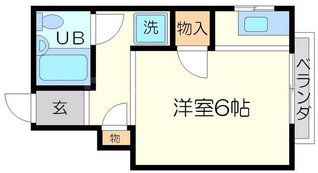 庄司コーポⅠの間取り