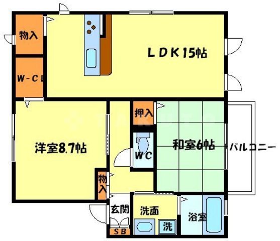 Breezeの間取り