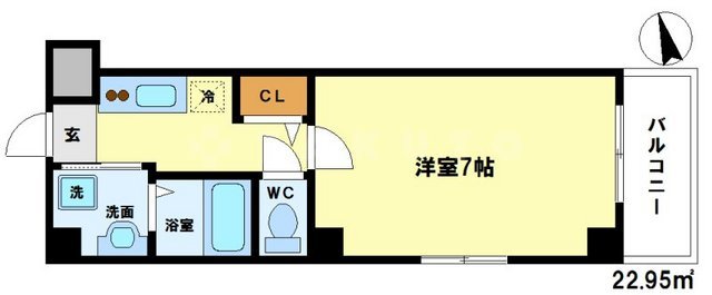 アルバ天神橋の間取り