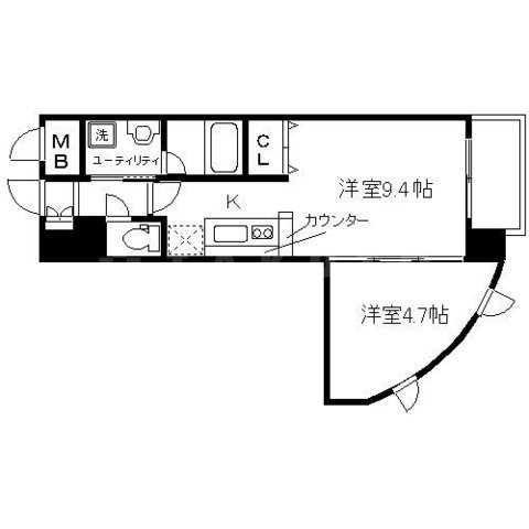 エル・セレーノ東三国の間取り