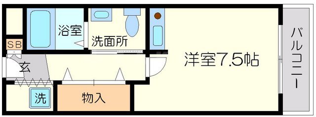 エスポワールの間取り