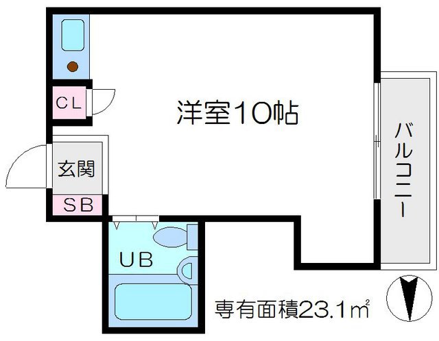新納ビルの間取り